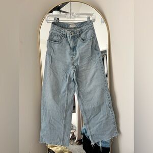 Pacsun high waisted cropped jeans